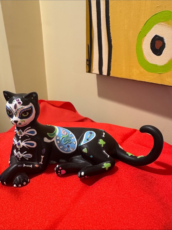 Sugar skull cats Other - Sugar skull cats by Blake Jensen collection. Hand painted